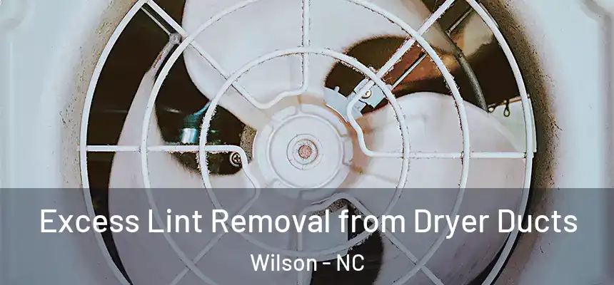 Excess Lint Removal from Dryer Ducts Wilson - NC